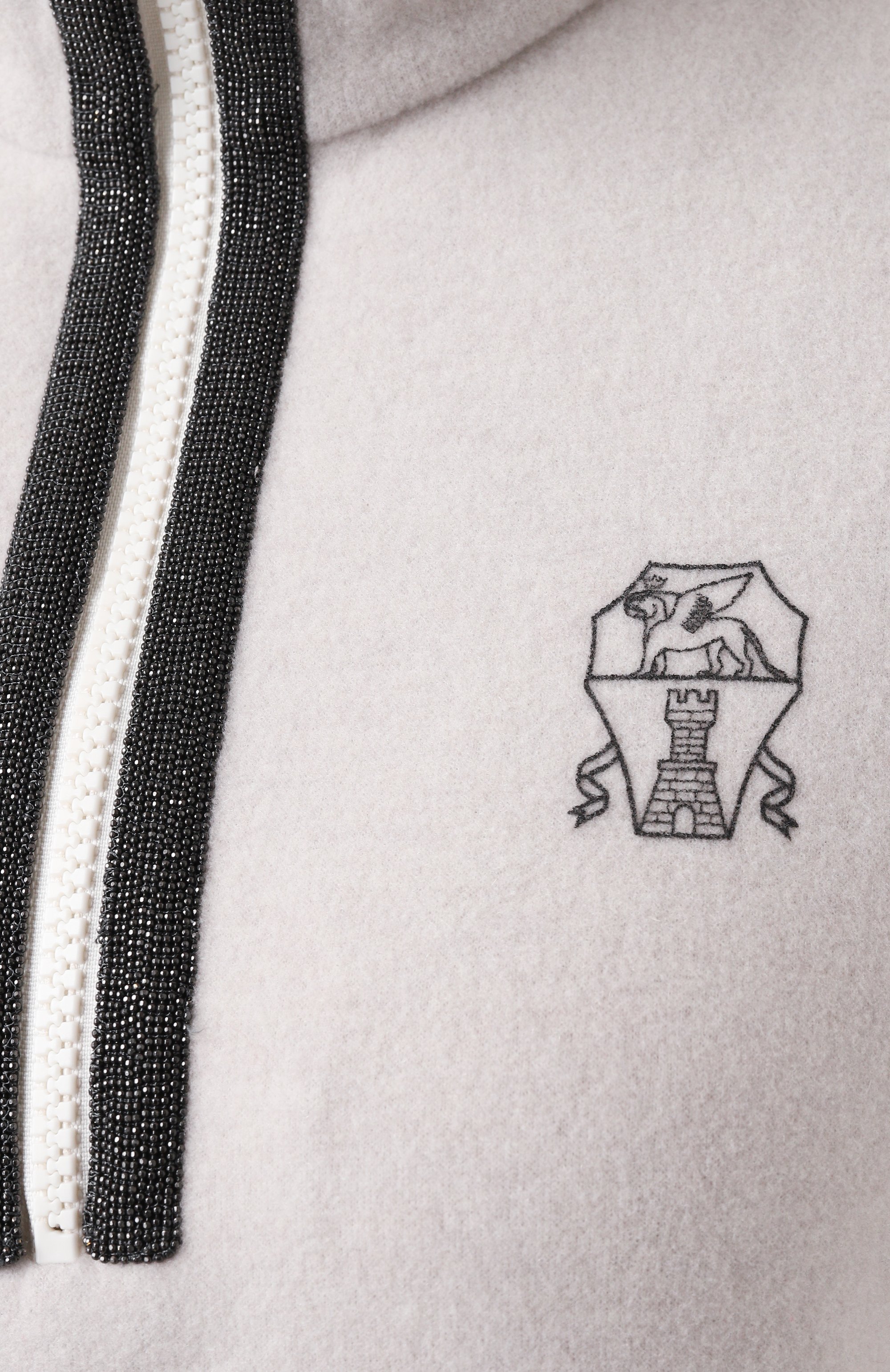 Пуловер из кашемира и хлопка BRUNELLO CUCINELLI, арт. MM840VB904, фото 6