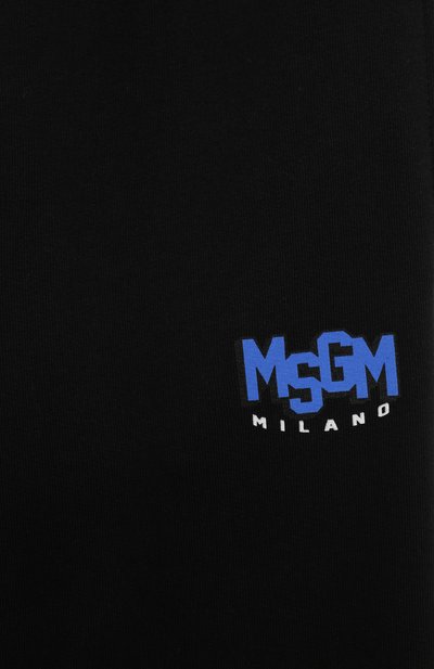 Хлопковые брюки MSGM KIDS, арт. F4MSJBFP244, фото 3