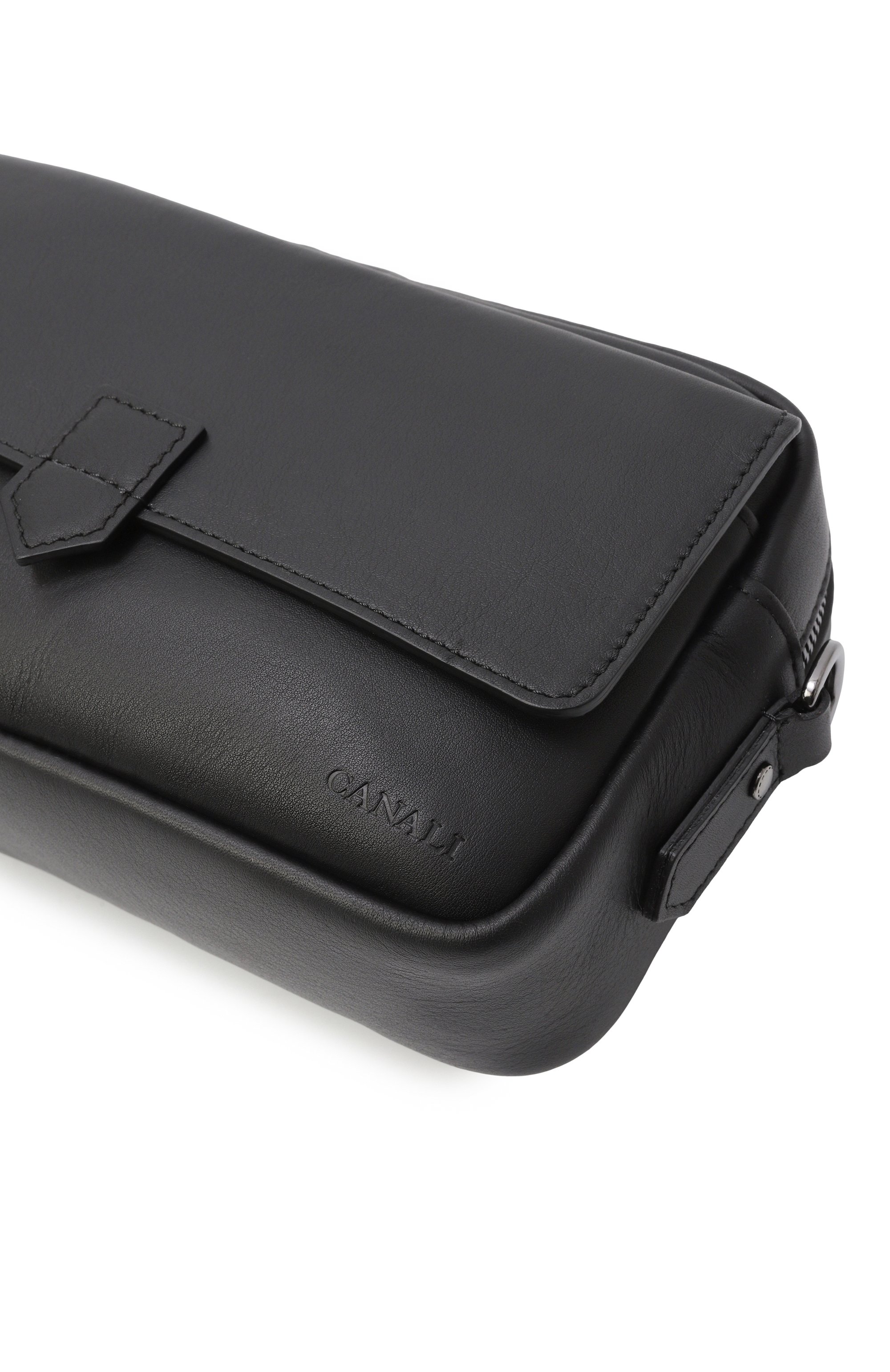 Сумка CANALI черного цвета по цене 67450 руб., арт. P326043/NA00206, фото 3 Сумка CANALI, арт. P326043/NA00206, фото 3