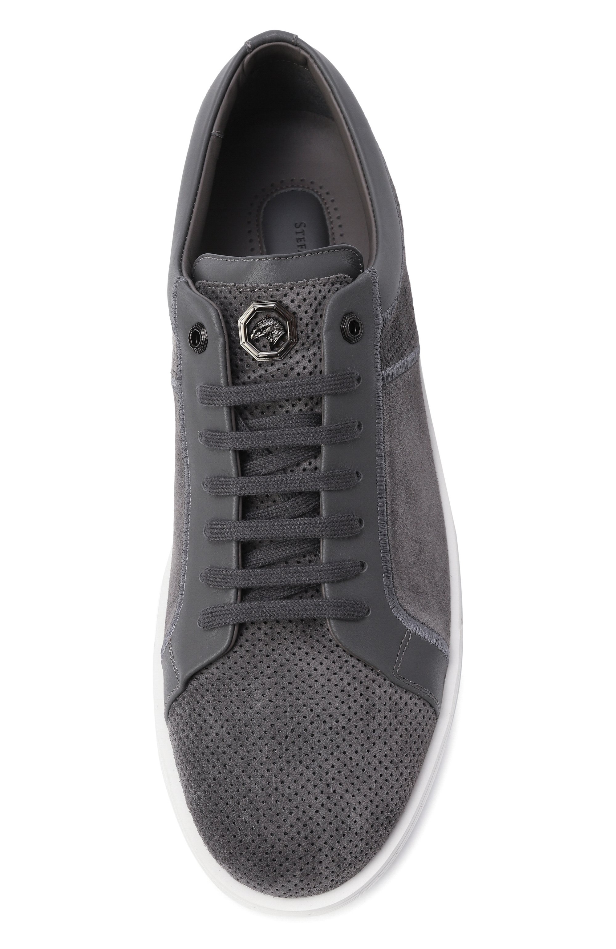 Замшевые кеды STEFANO RICCI, арт. UV33_G5208/SDPWY, фото 6