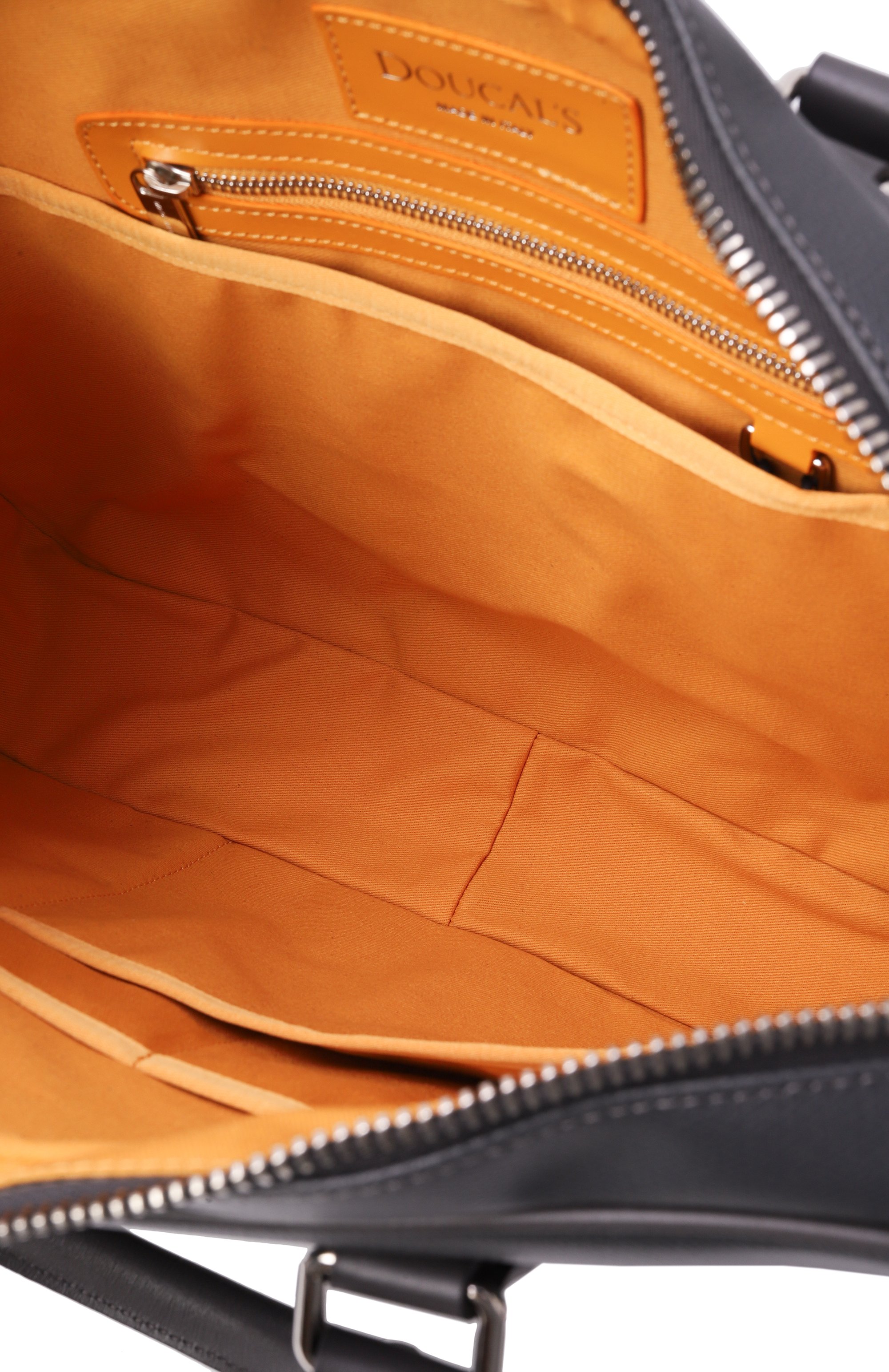 Портфель DOUCAL'S темно-серого цвета по цене 84800 руб., арт. DB0020--02PT7360, фото 5 Портфель DOUCAL'S, арт. DB0020--02PT7360, фото 5