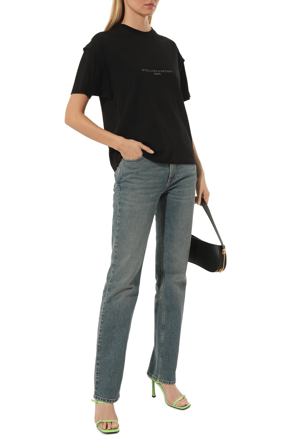 Хлопковая футболка STELLA MCCARTNEY, арт. 6J0071/3SPW871000, фото 2