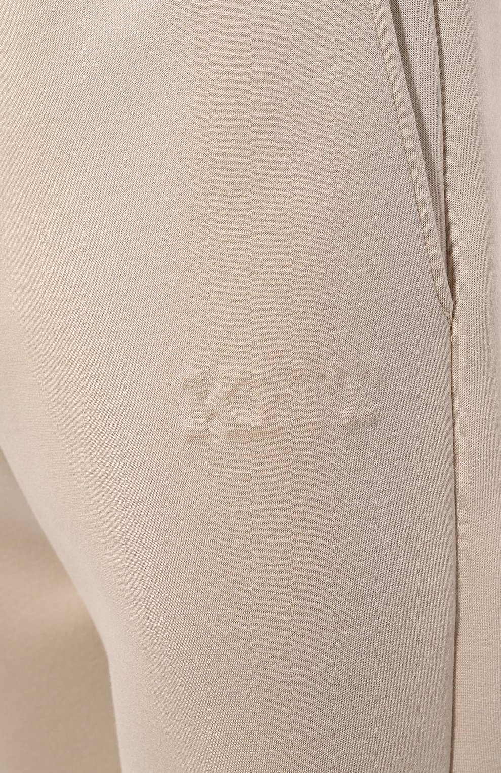 Брюки из вискозы KITON светло-бежевого цвета по цене 83650 руб., арт. UMM0429, фото 5 Брюки из вискозы KITON, арт. UMM0429, фото 5