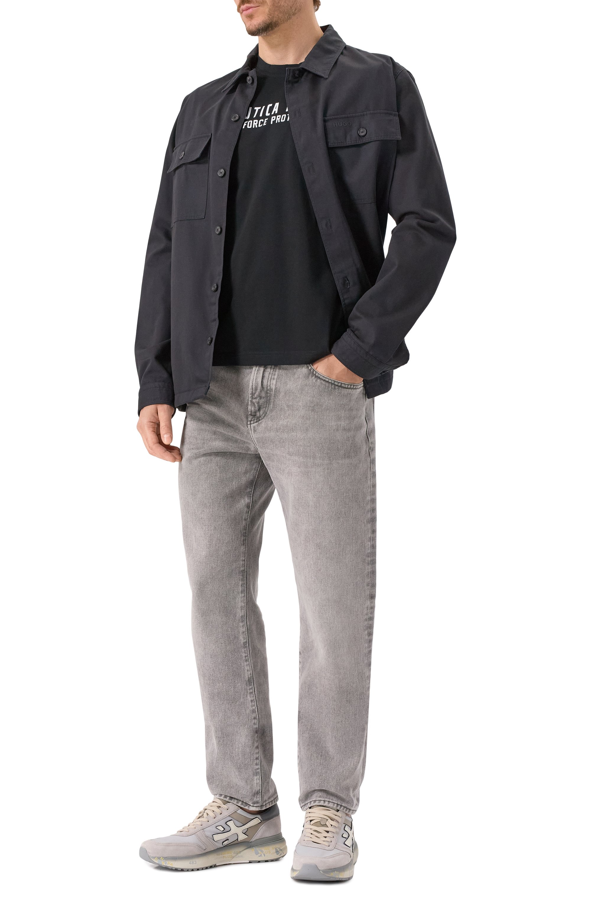 Хлопковая футболка AERONAUTICA MILITARE, арт. TS1942UJ00538, фото 2