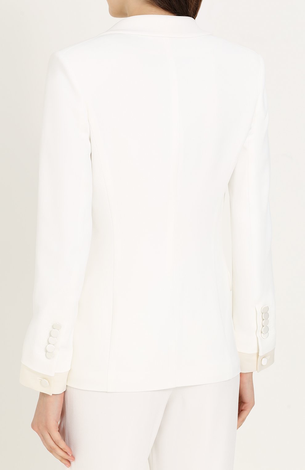Приталенный жакет с шелковыми лацканами TOM FORD, арт. GI2414-FAX105, фото 4