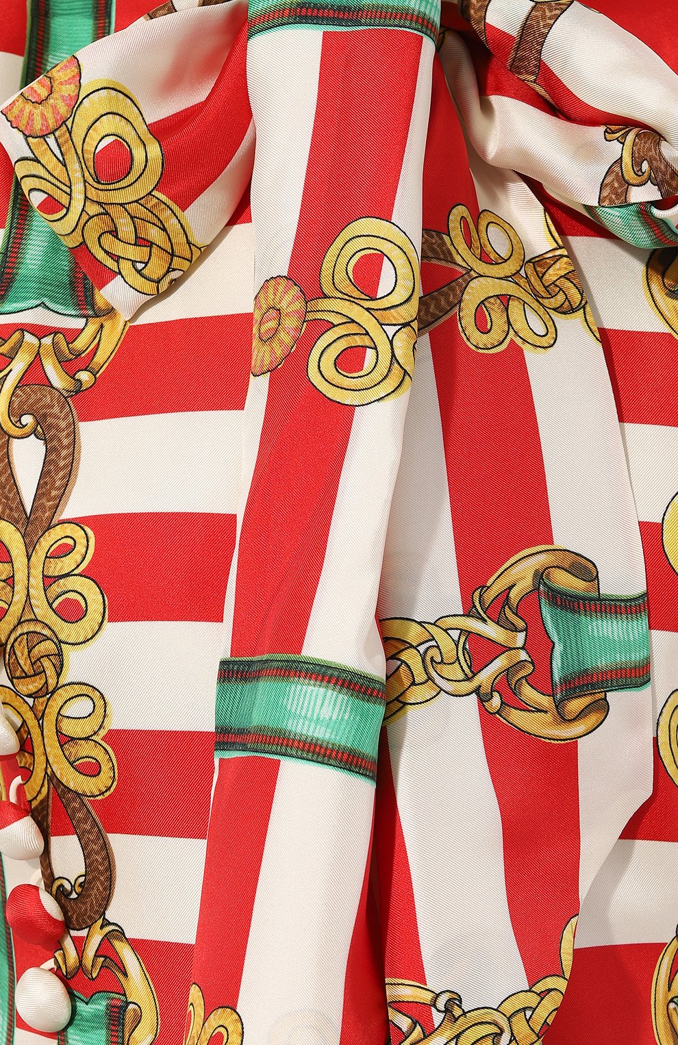 Шелковое платье GUCCI красного цвета по цене 532800 руб., арт. 564756 ZABDV, фото 5 Шелковое платье GUCCI, арт. 564756 ZABDV, фото 5