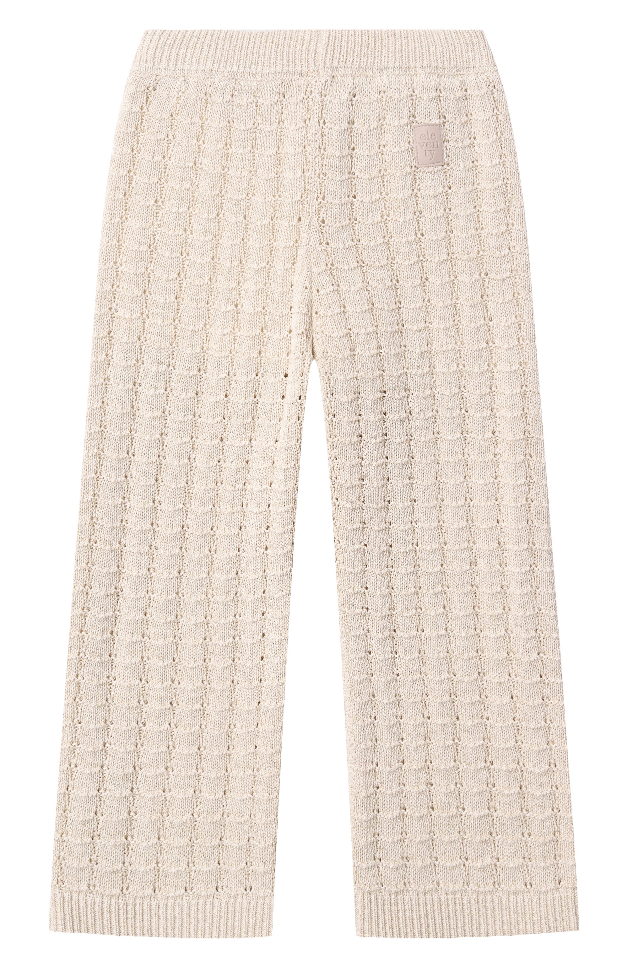 Хлопковые брюки ELEVENTY золотого цвета по цене 24450 руб., арт. EW6A80/X0207/4-8, фото 2 Хлопковые брюки ELEVENTY, арт. EW6A80/X0207/4-8, фото 2