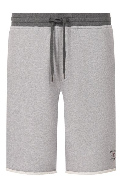 Мужские хлопковые шорты BRUNELLO CUCINELLI, арт. MM8263389G