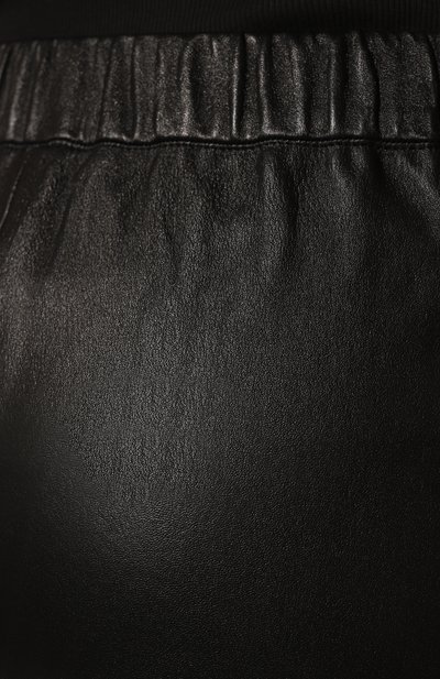 Кожаные легинсы MAX AND MOI черного цвета по цене 89950 руб., арт. PERLEGGING, фото 5 Кожаные легинсы MAX AND MOI, арт. PERLEGGING, фото 5