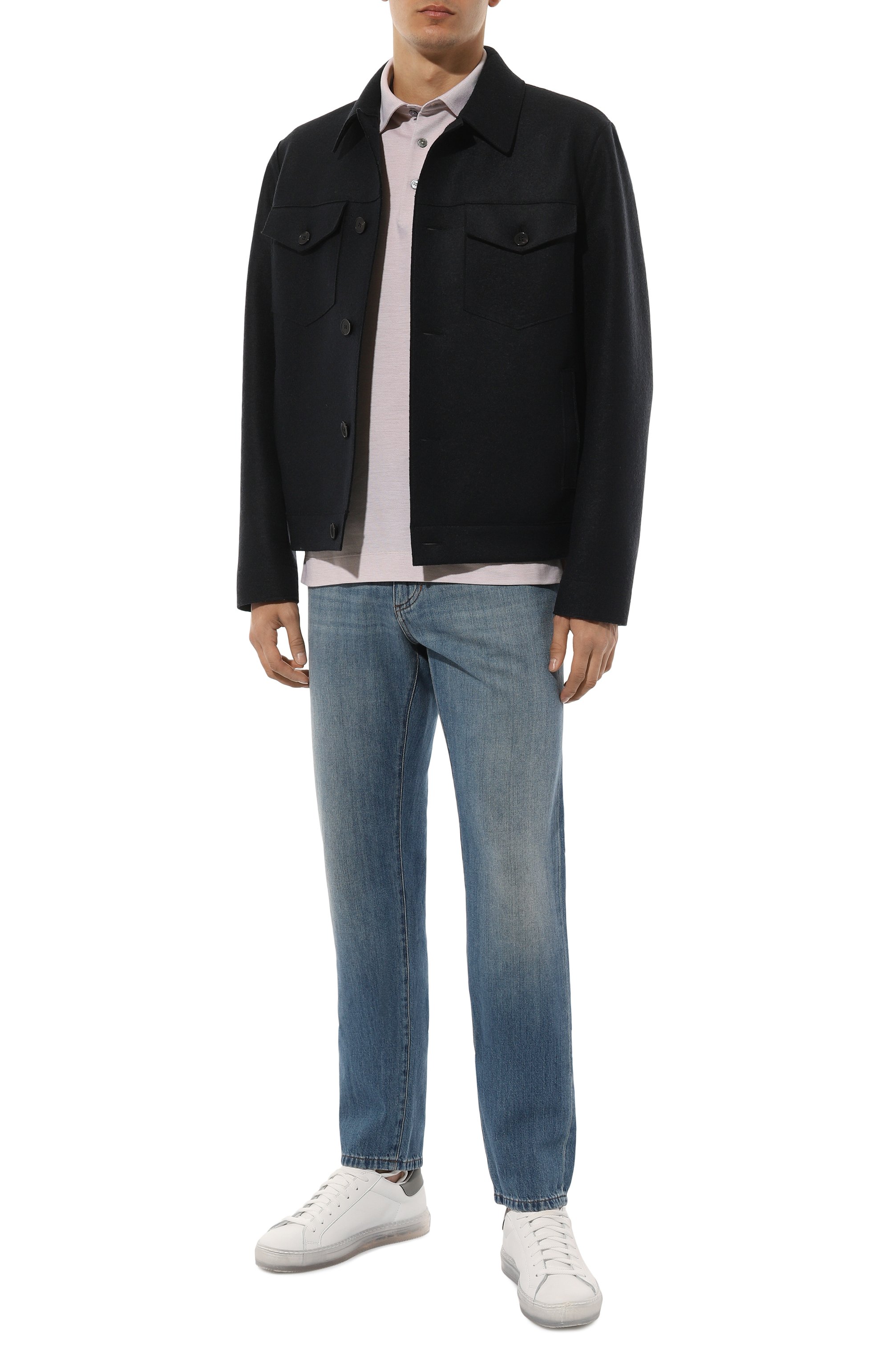 Хлопковое поло ZEGNA, арт. UB392A5/B752M01, фото 2