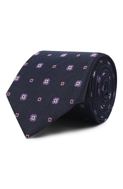 Мужской шелковый галстук CANALI, арт. 18/HJ03412
