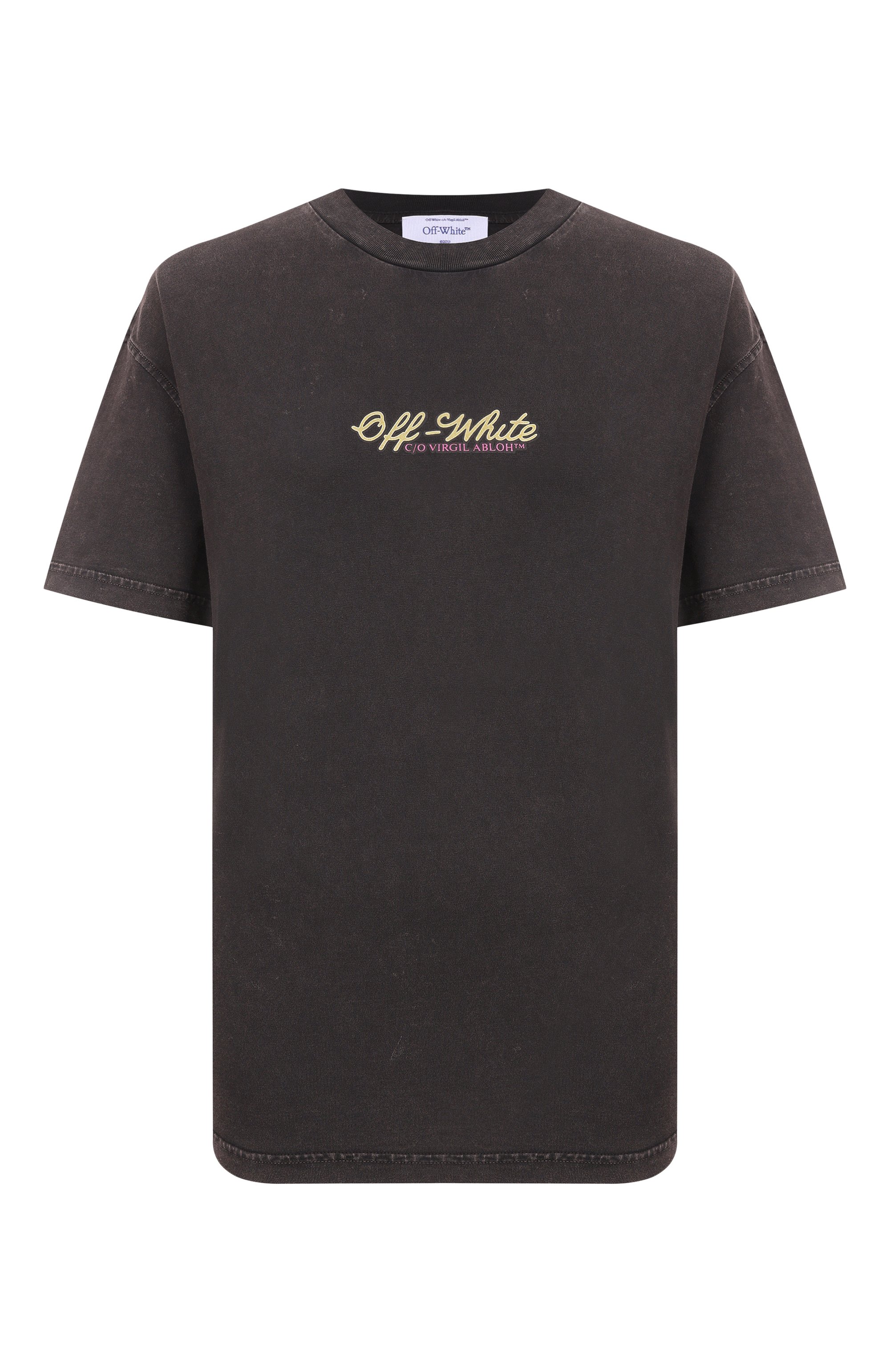 Хлопковая футболка OFF-WHITE, арт. 0WAA089S26JER008, фото 1
