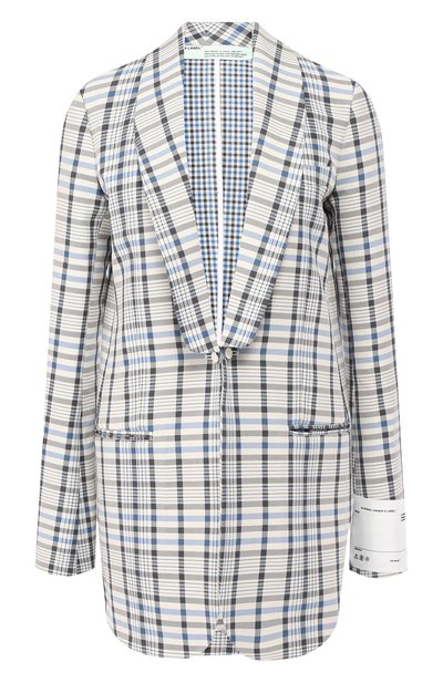 Женский хлопковый жакет OFF-WHITE, арт. 0WEF029S19D700449900