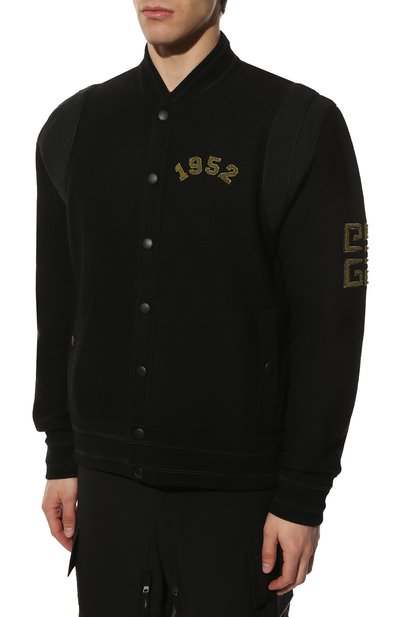 Шерстяной бомбер GIVENCHY, арт. BM00V34Y9M, фото 3