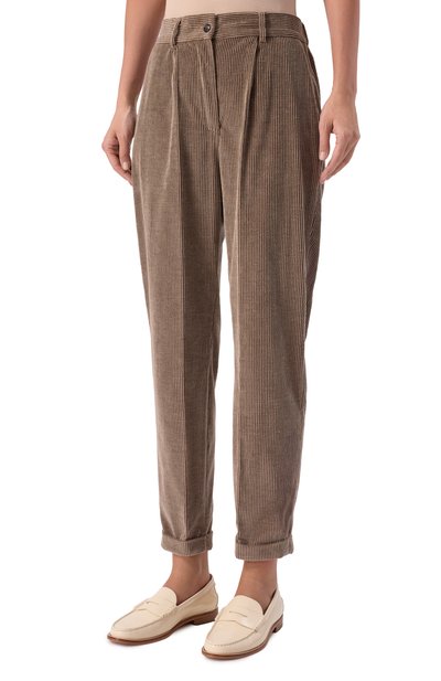 Вельветовые брюки KITON, арт. D50105S06325, фото 3