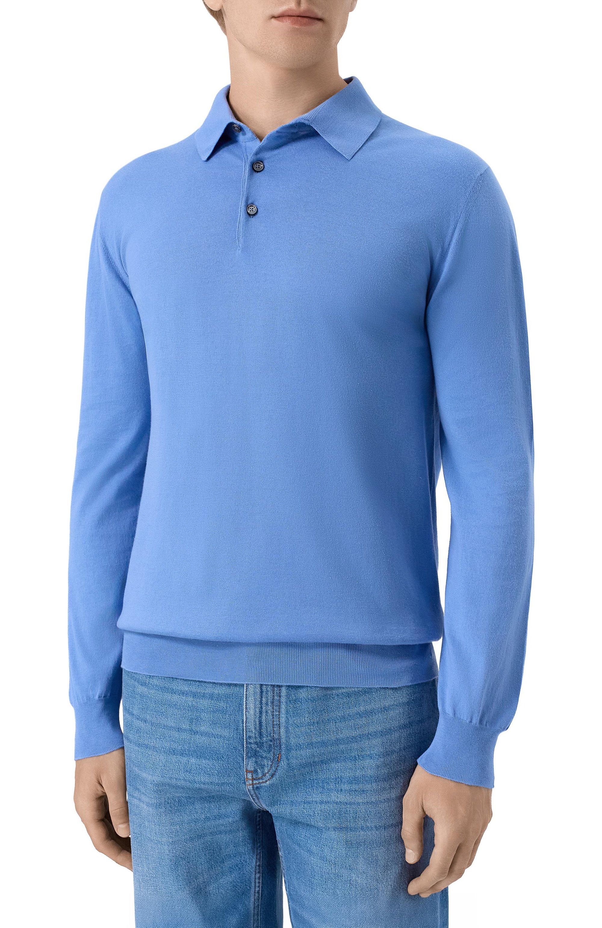 Хлопковое поло KITON, арт. UMKXX35624S, фото 3