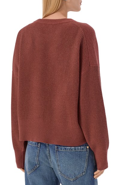 Свитер из кашемира и вискозы BRUNELLO CUCINELLI, арт. M1E224700, фото 4