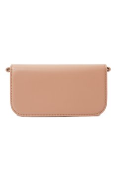 Женская сумка loco small VALENTINO бежевого цвета, арт. 5W2B0K53/IYS | Фото 6 (Размер: small; Ремень/цепочка: На ремешке; Материал: Натуральная кожа)