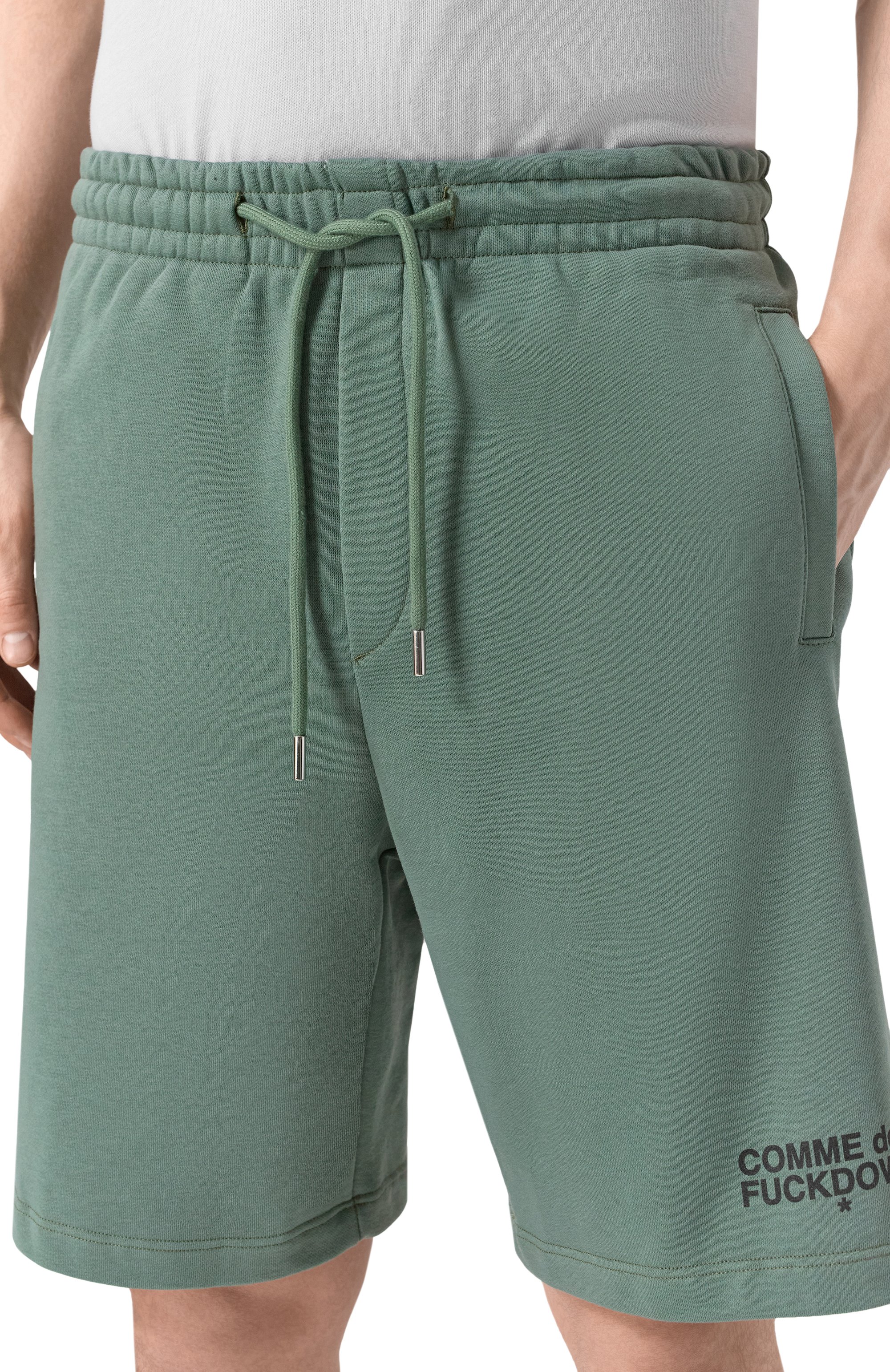 Хлопковые шорты COMME DES FUCKDOWN, арт. CFABM01505, фото 5