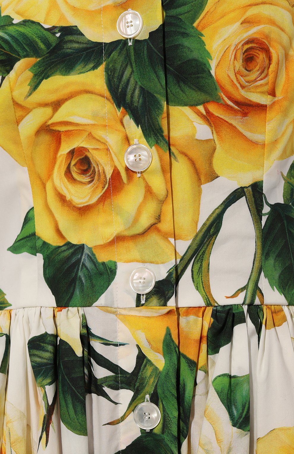 Хлопковое платье DOLCE & GABBANA, арт. F6ZT0T/HS5M3, фото 5