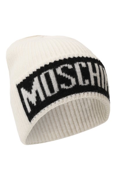 Мужская шапка из шерсти и вискозы MOSCHINO, арт. 60077/M5540