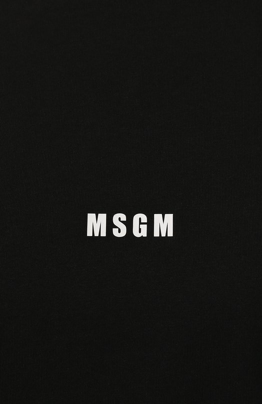 фото Хлопковая футболка msgm