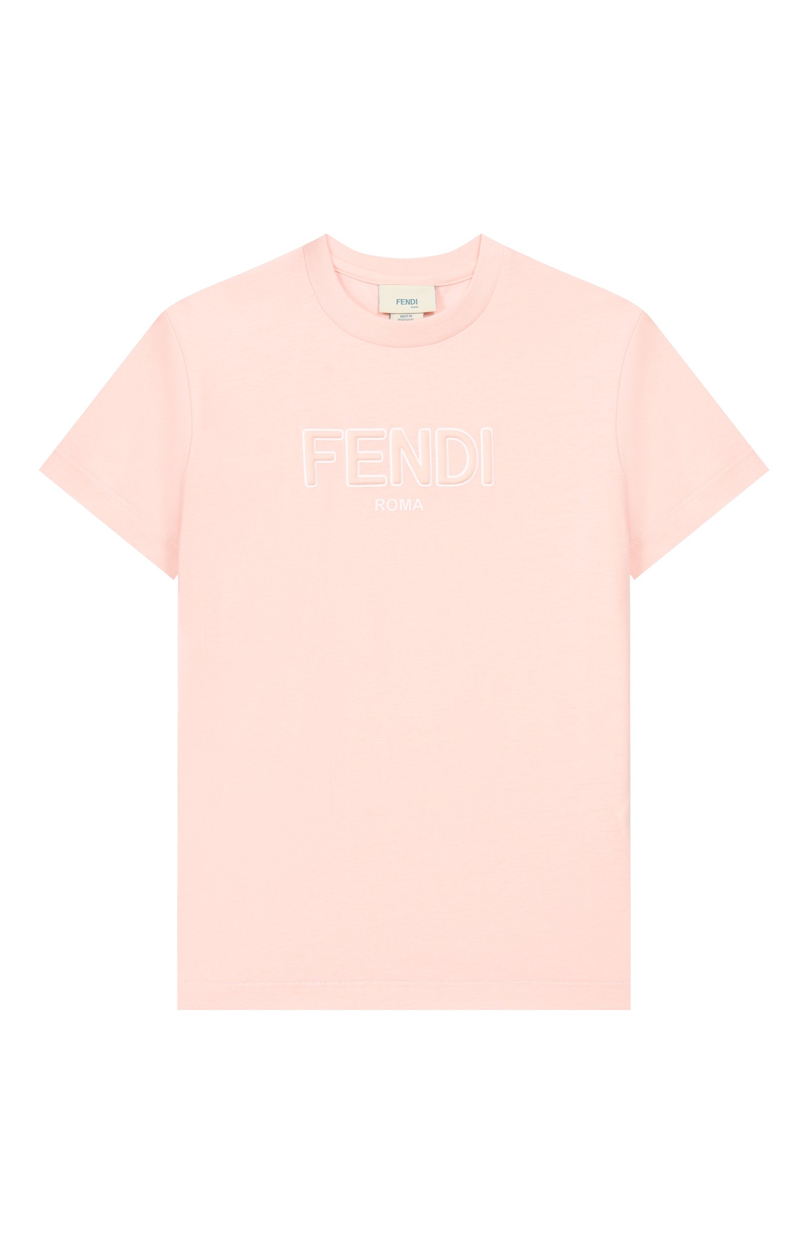 Хлопковая футболка FENDI, арт. JUI202/7AJ/8A-12+, фото 1