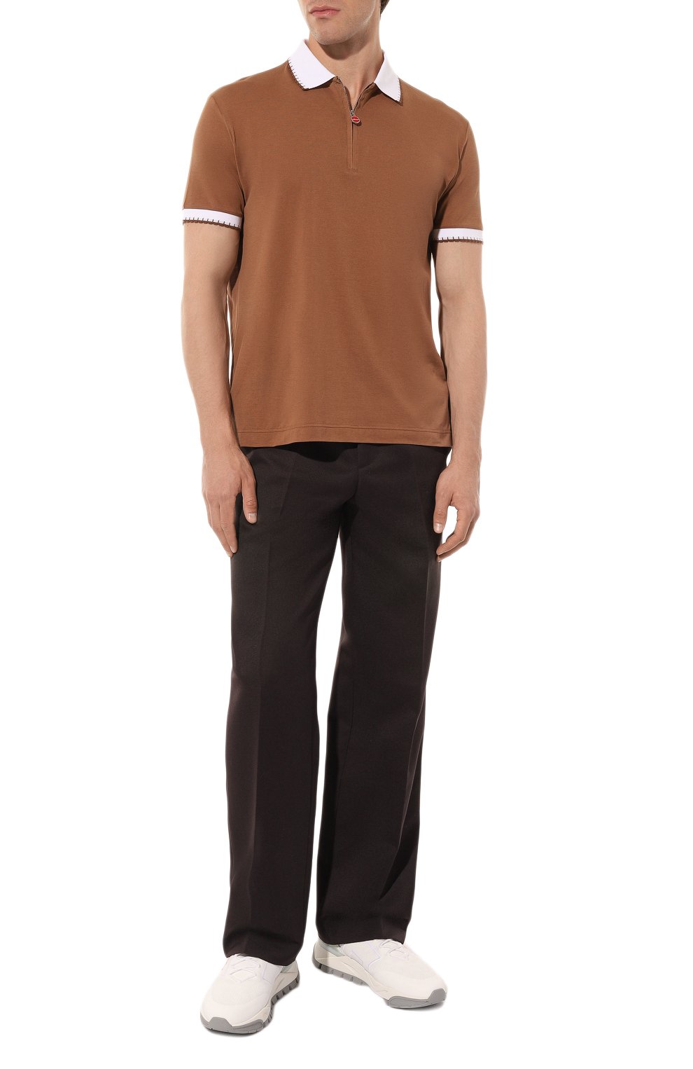 Хлопковое поло KITON, арт. UMK0231, фото 2