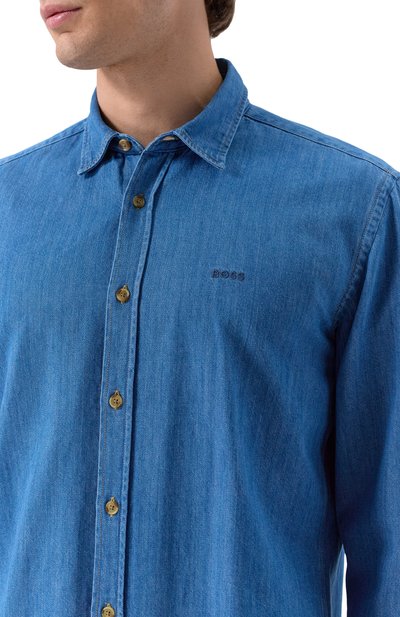 Джинсовая рубашка BOSS, арт. 50520279, фото 5