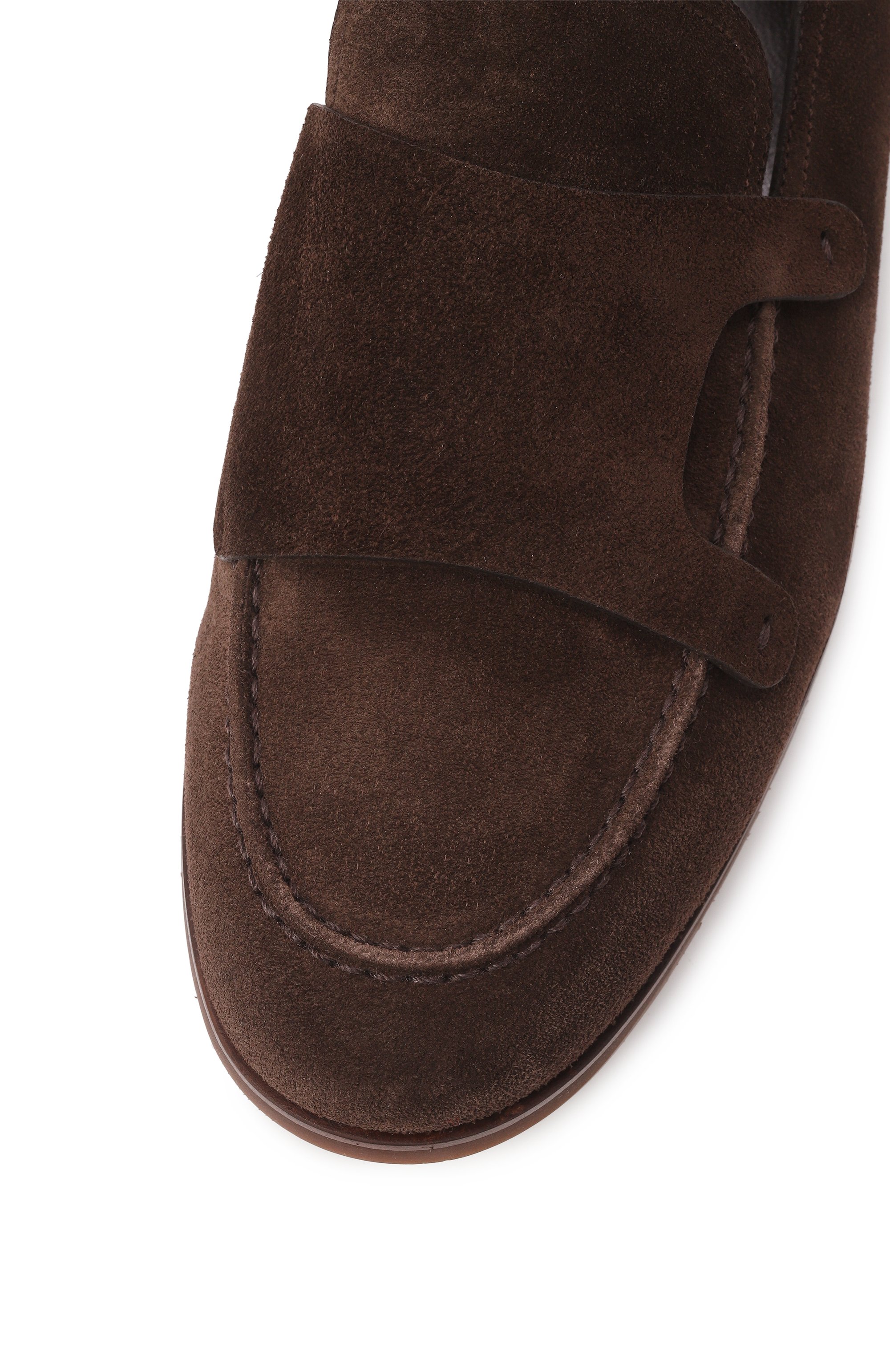 Замшевые мокасины BARRETT темно-коричневого цвета по цене 52300 руб., арт. 241U069.5, фото 7 Замшевые мокасины BARRETT, арт. 241U069.5, фото 7