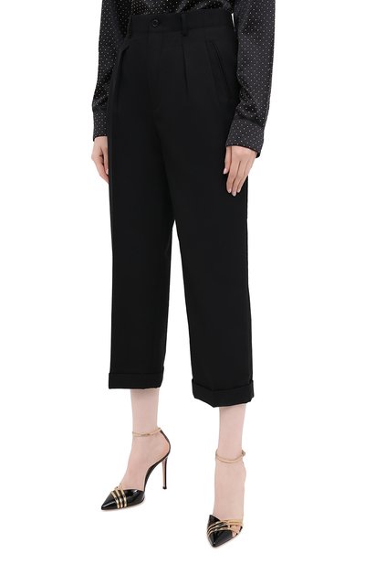Шерстяные брюки SAINT LAURENT, арт. 627259/Y221W, фото 3