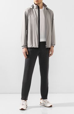 Брюки из смеси шерсти и шелка ZEGNA, арт. UU552/TR0R, фото 2