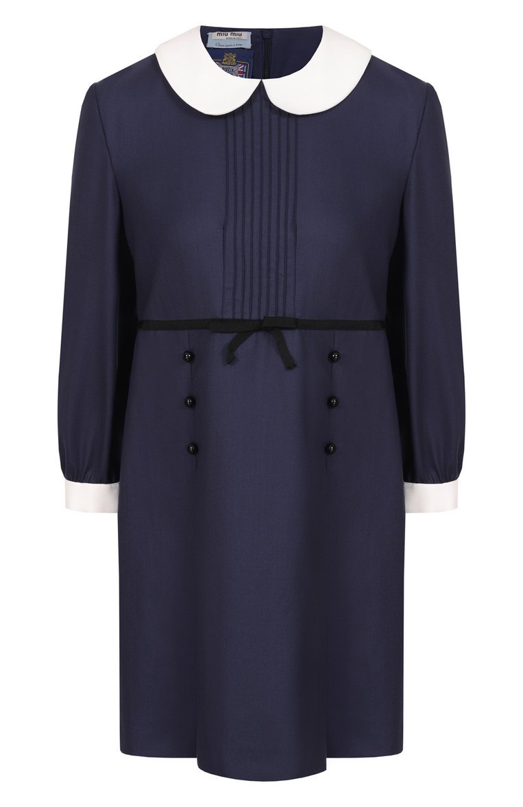 Шерстяное платье MIU MIU, арт. MF3928-37W-F0008, фото 1