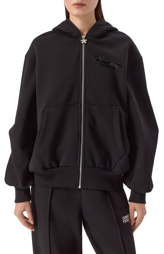 Хлопковая толстовка Comme des Fuckdown CFABW01393 Чёрный  CFABW01393 Фото 3