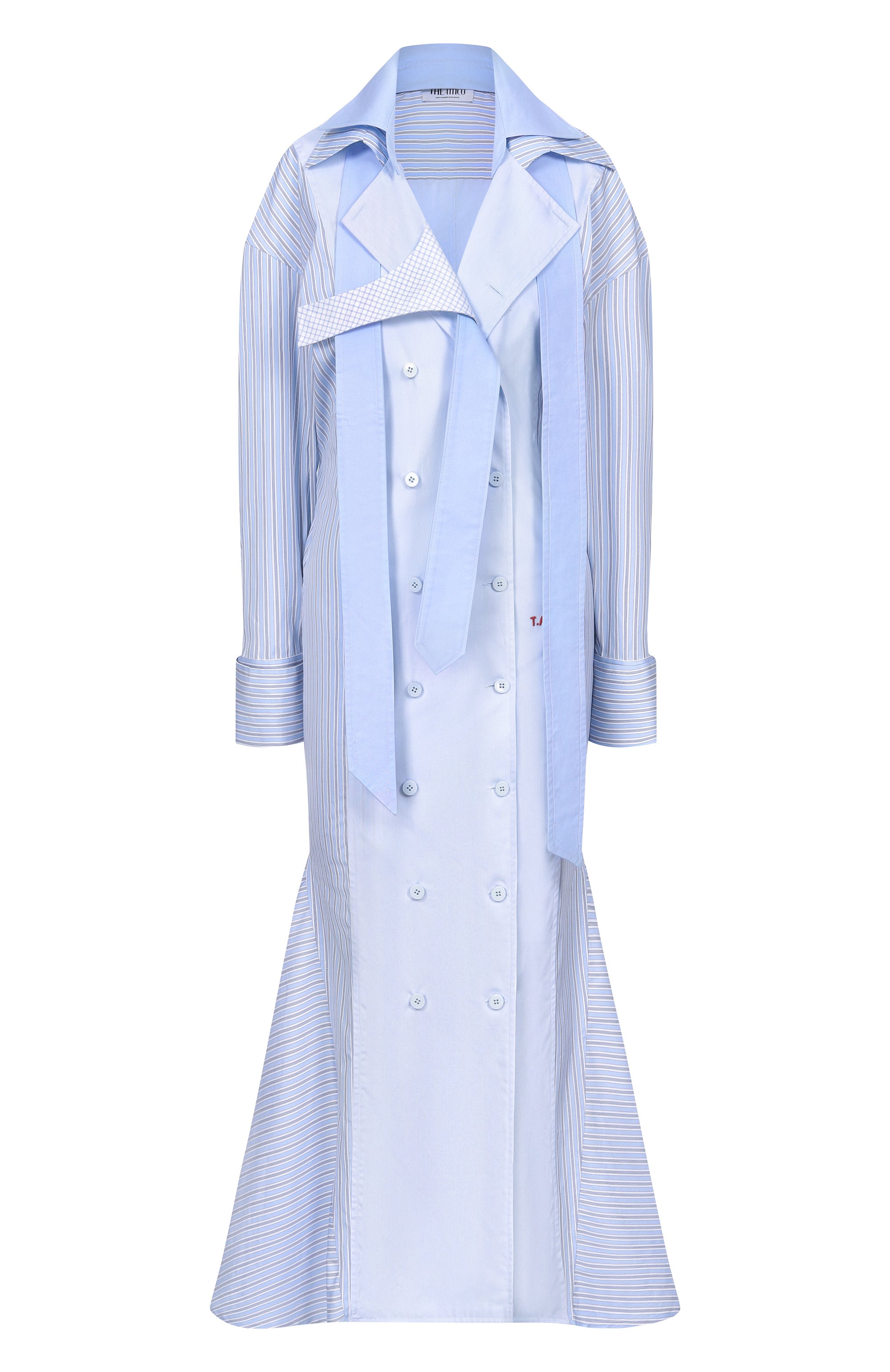 Хлопковое платье THE ATTICO, арт. 260WCW00281/MIX087AA, фото 1