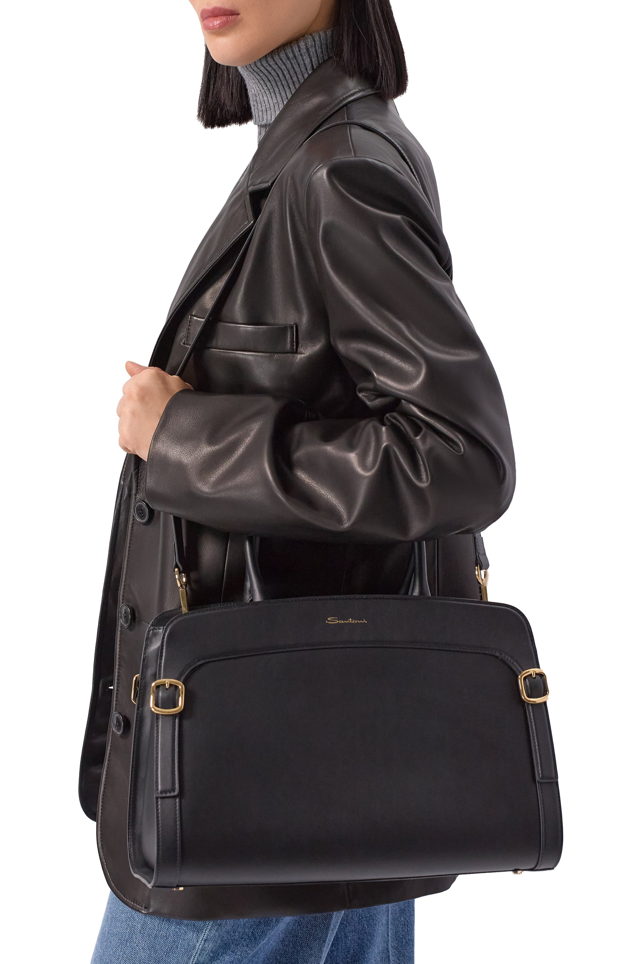 Сумка SANTONI, арт. DFBGA2779DB-HFRY, фото 2