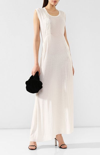 Платье из смеси хлопка и кашемира ANN DEMEULEMEESTER, арт. 1901-2482-230-020, фото 2