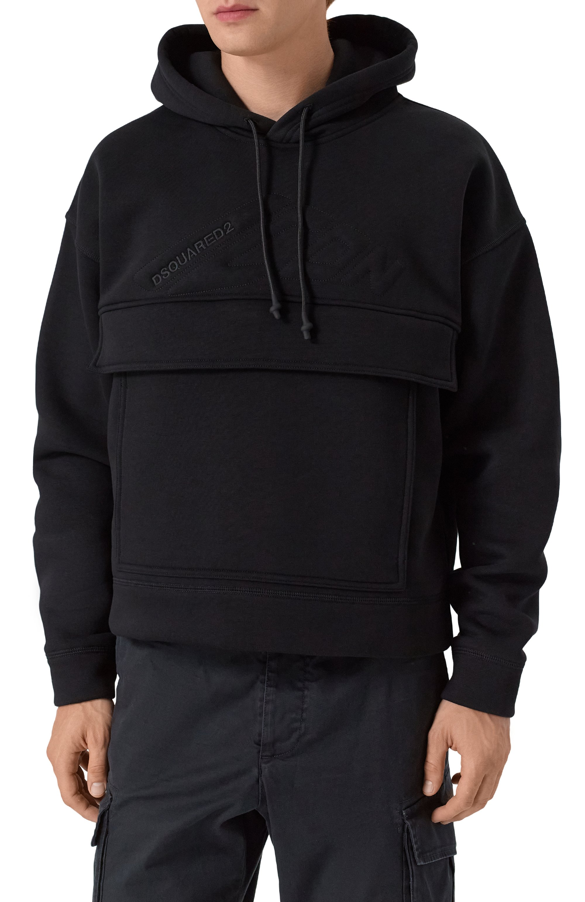 Хлопковое худи DSQUARED2, арт. S79GU0144/D25007, фото 3