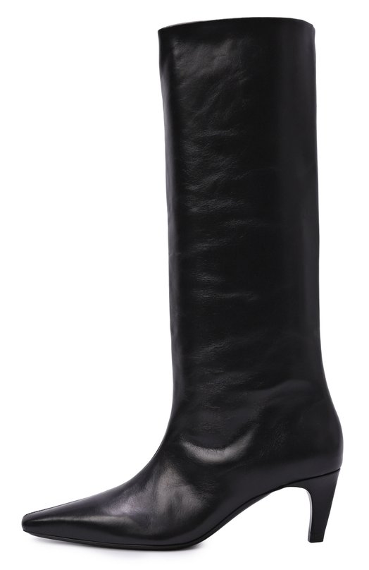 Кожаные сапоги Cave 60 Jude CAVE KNEE B00T/LEATHER Чёрный  CAVE KNEE B00T/LEATHER Фото 4