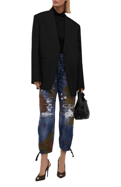 Джинсы DSQUARED2 синего цвета по цене 99500 руб., арт. S72KA1110/S30342, фото 2 Джинсы DSQUARED2, арт. S72KA1110/S30342, фото 2