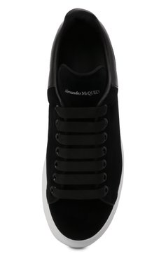 Замшевые кеды oversized ALEXANDER MCQUEEN, арт. 553775/W4FKT, фото 1