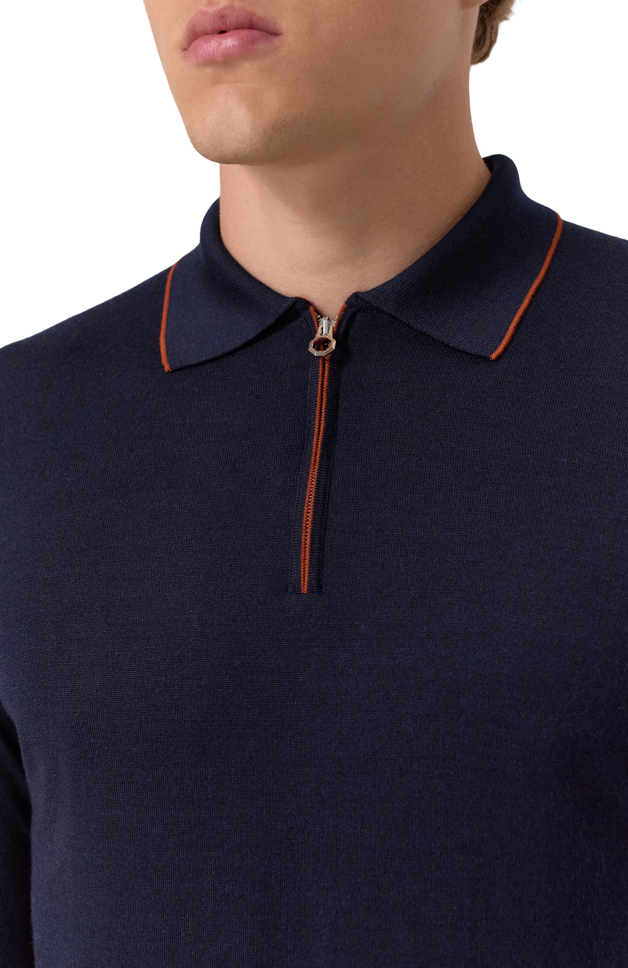 Поло из шерсти и шелка STEFANO RICCI, арт. KE08004P30/E25374, фото 5