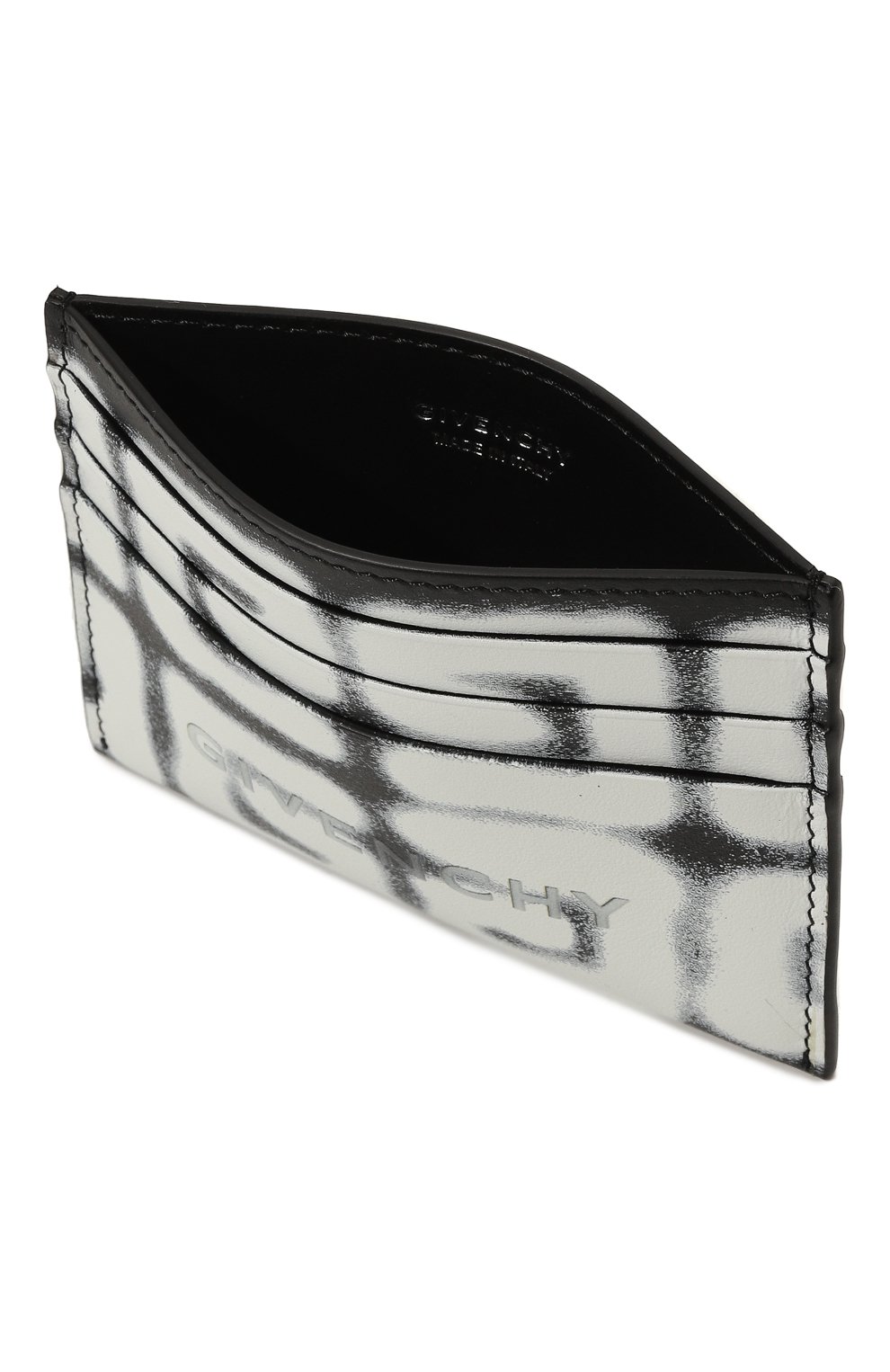 Кожаный футляр для кредитных карт givenchy x chito GIVENCHY черно-белого цвета по цене 34400 руб., арт. BK6099/K1EB, фото 3 Кожаный футляр для кредитных карт givenchy x chito GIVENCHY, арт. BK6099/K1EB, фото 3