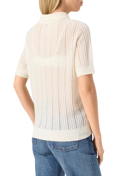 Поло из кашемира и шелка KITON, арт. D5871030001, фото 4