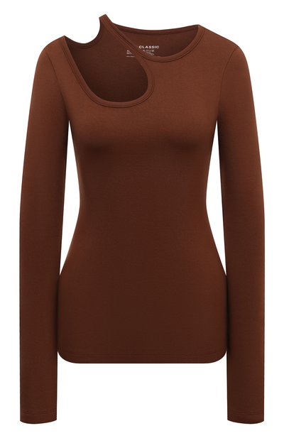 Женский хлопковый топ LOW CLASSIC, арт. L0W22PF_TS11BR