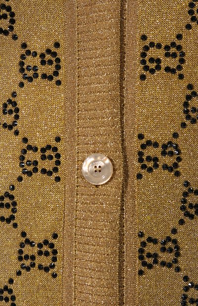Кардиган с декоративной отделкой GUCCI, арт. 555043/XKAHX, фото 5