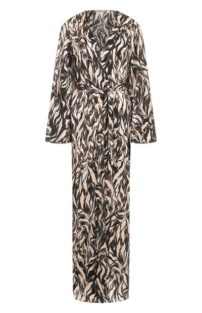 Женский шелковый халат C.ALLA, арт. CR0201 VE-ML