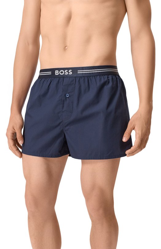 Комплект из трех боксеров BOSS 50480034 Синий  50480034 Фото 6