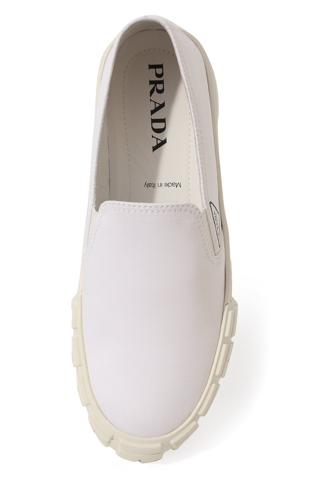 Текстильные слипоны wheel PRADA, арт. 1S578M-GUD-F0009-035, фото 6