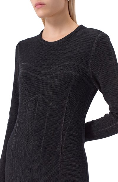 Платье из шерсти и вискозы AND THE BRAND, арт. W26-D050-1202-900, фото 5